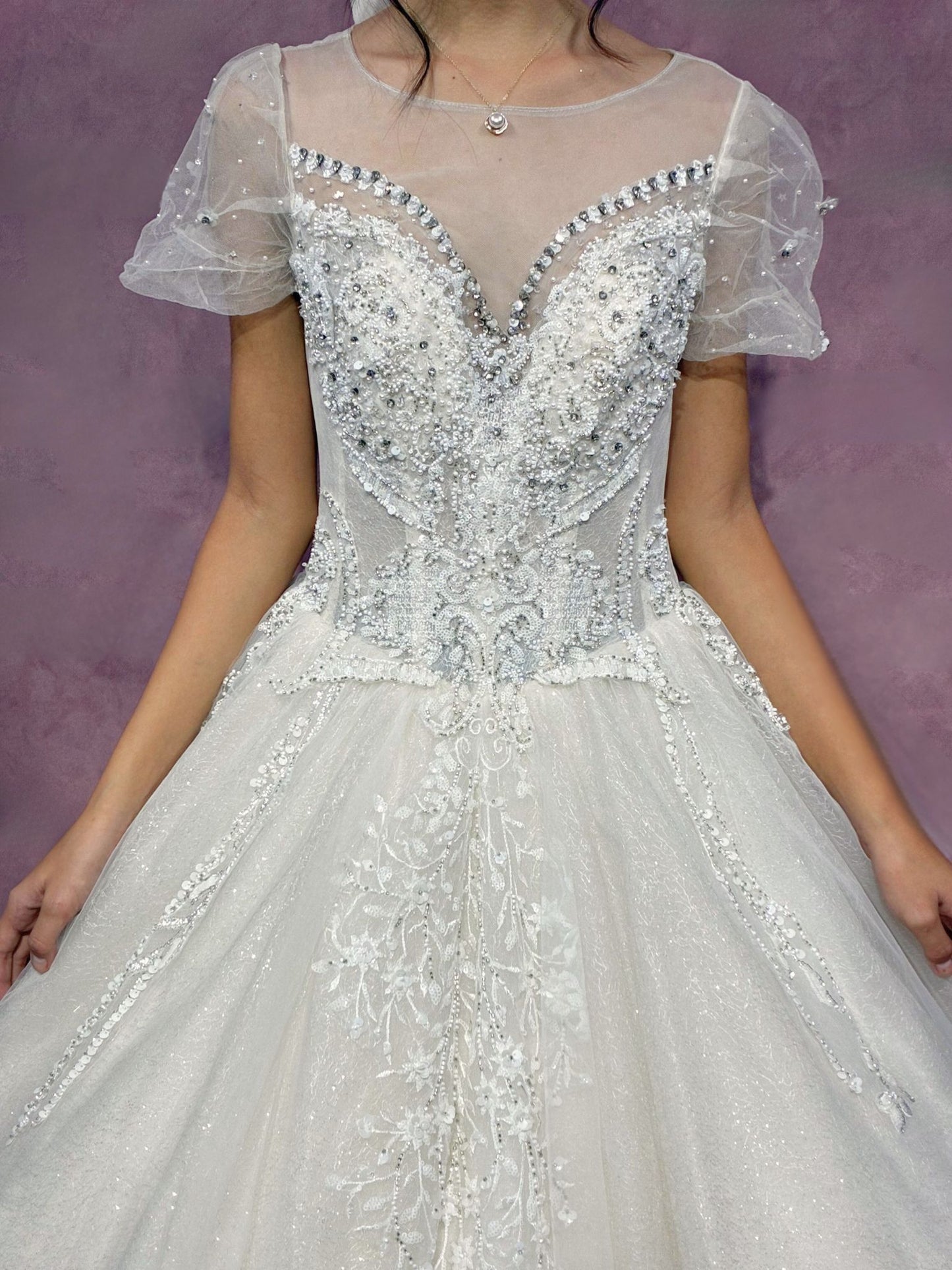Estelle Ball Gown Wedding Dress - ReBridal Wedding Dress