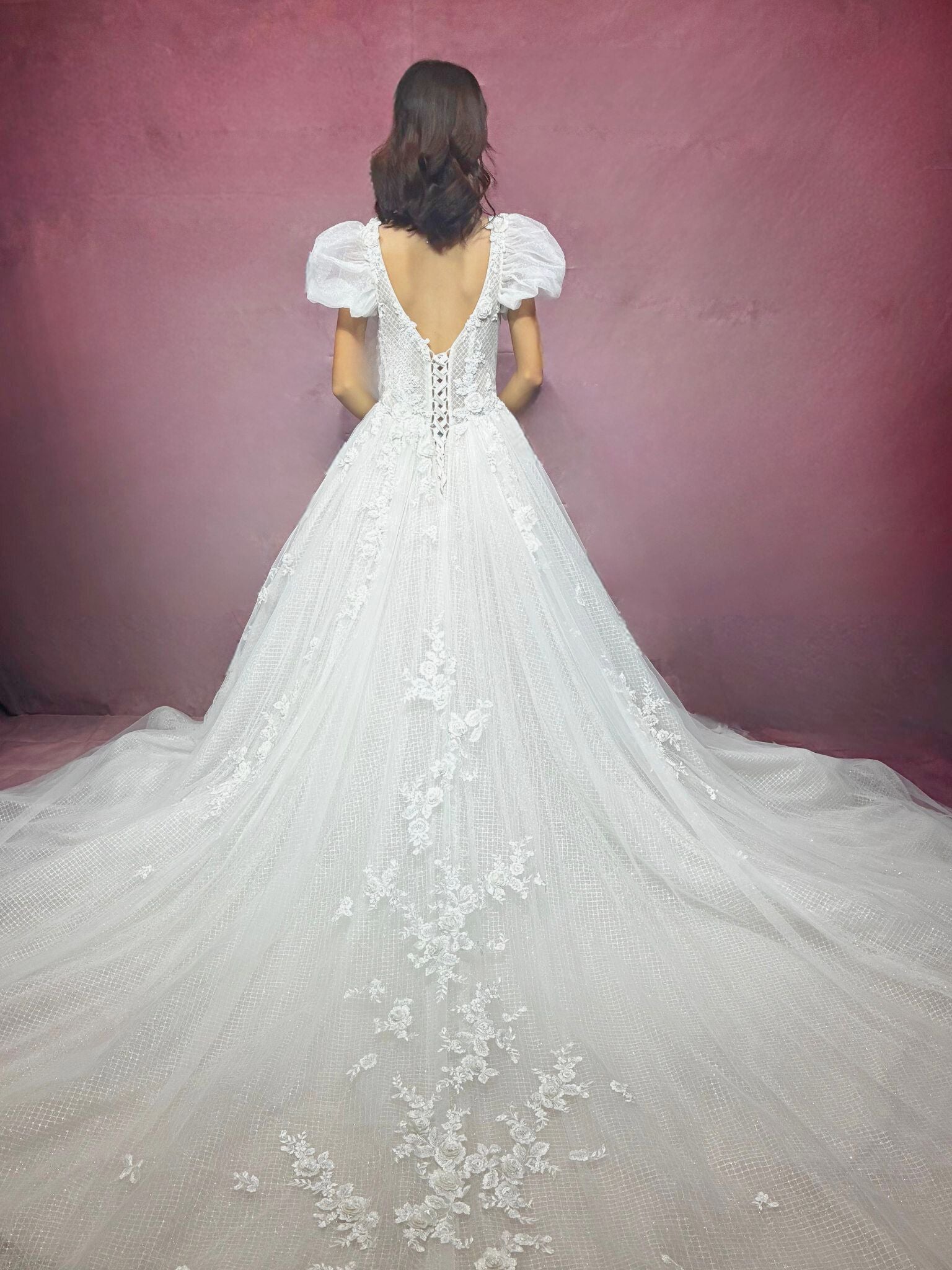 Celine A-Line Wedding Dress - ReBridal Wedding Dress