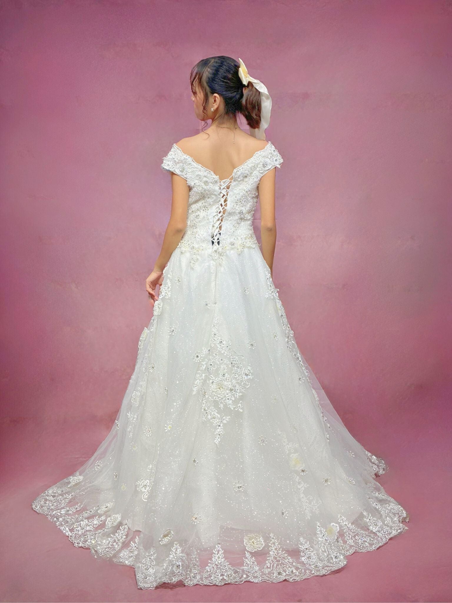 Eden A-Line Wedding Dress - ReBridal Wedding Dress