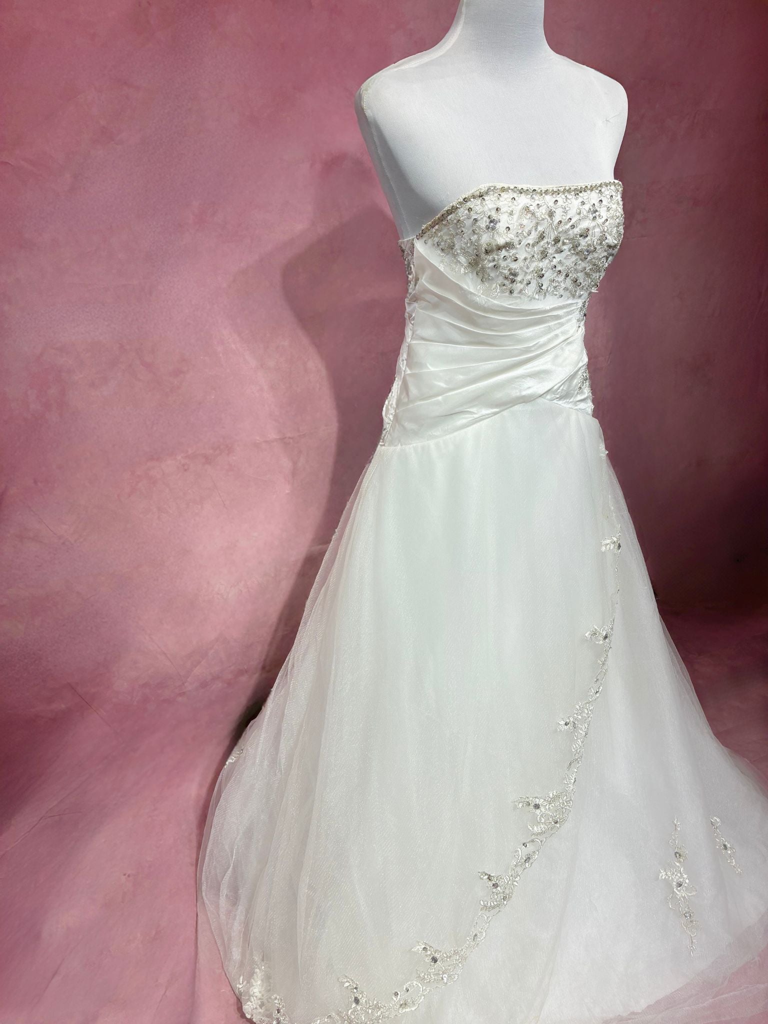 Florence A-Line Wedding Dress - ReBridal Wedding Dress