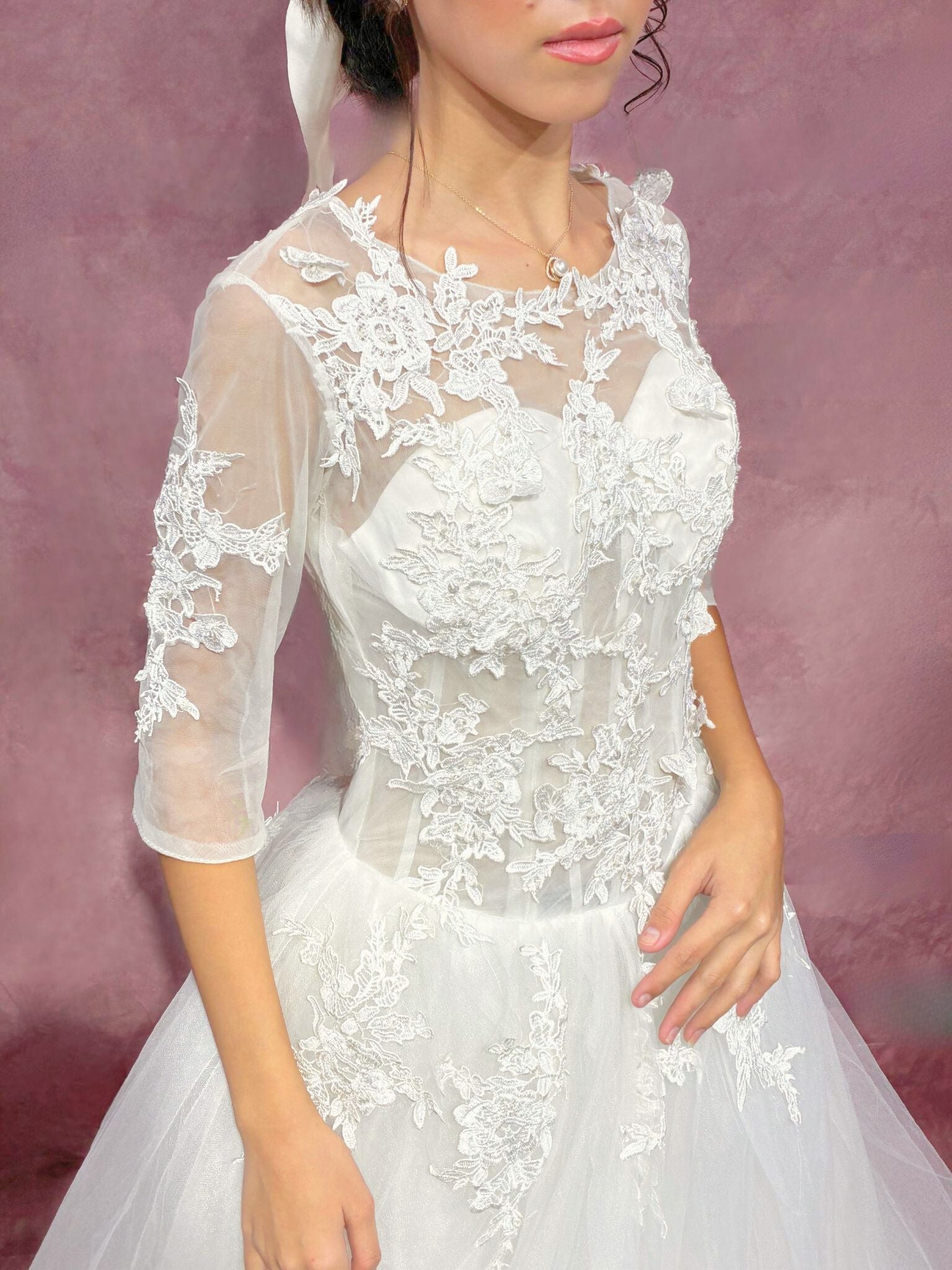 Coraline A-Line Wedding Dress - ReBridal Wedding Dress