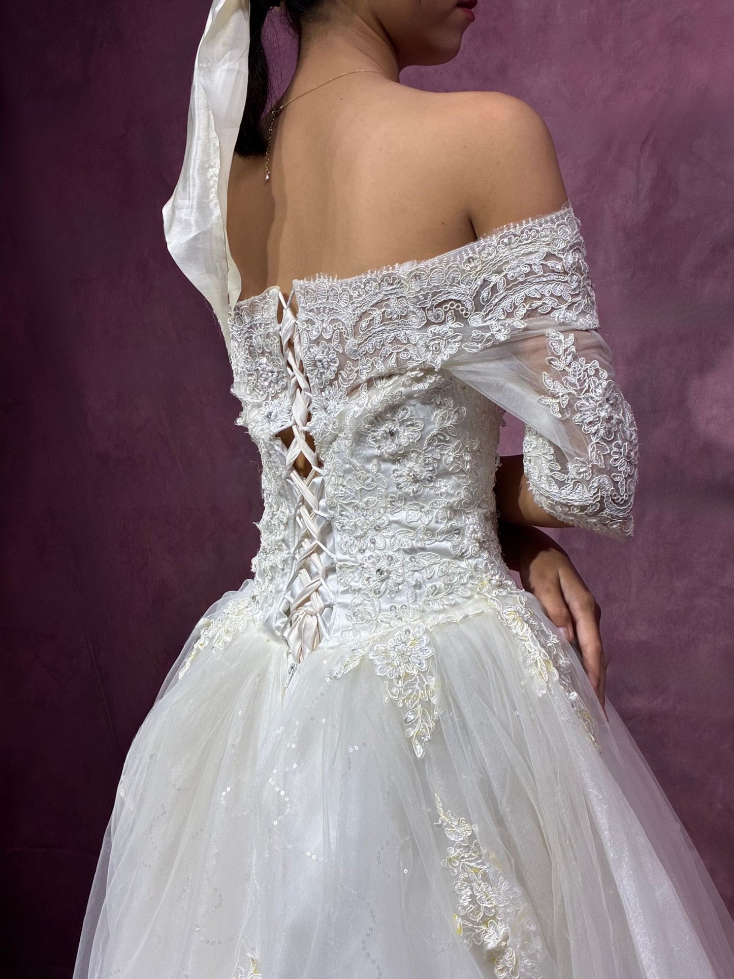 Nicolette A-Line Wedding Gown