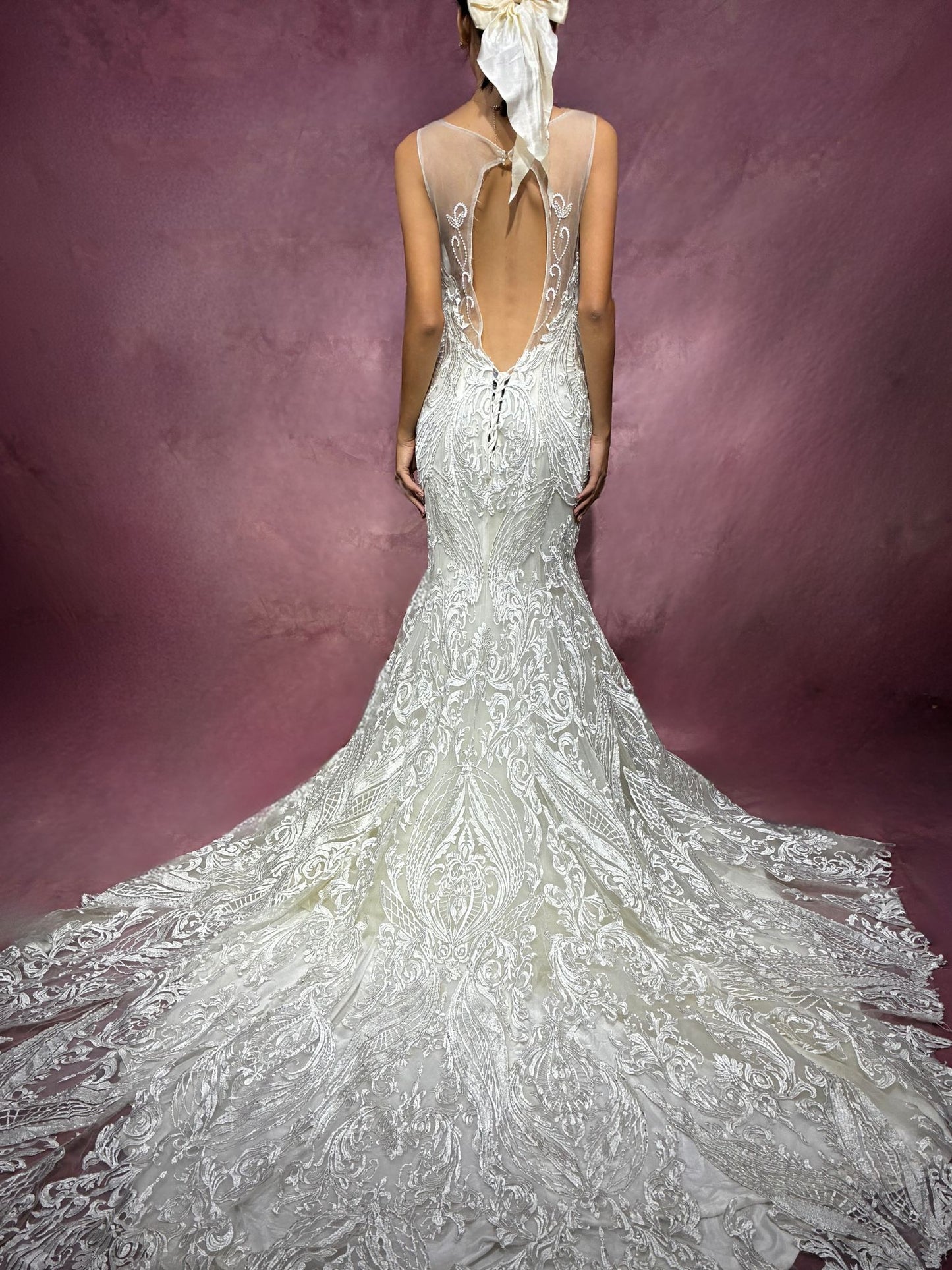Noelle Fit & Flare Mermaid Wedding Dress