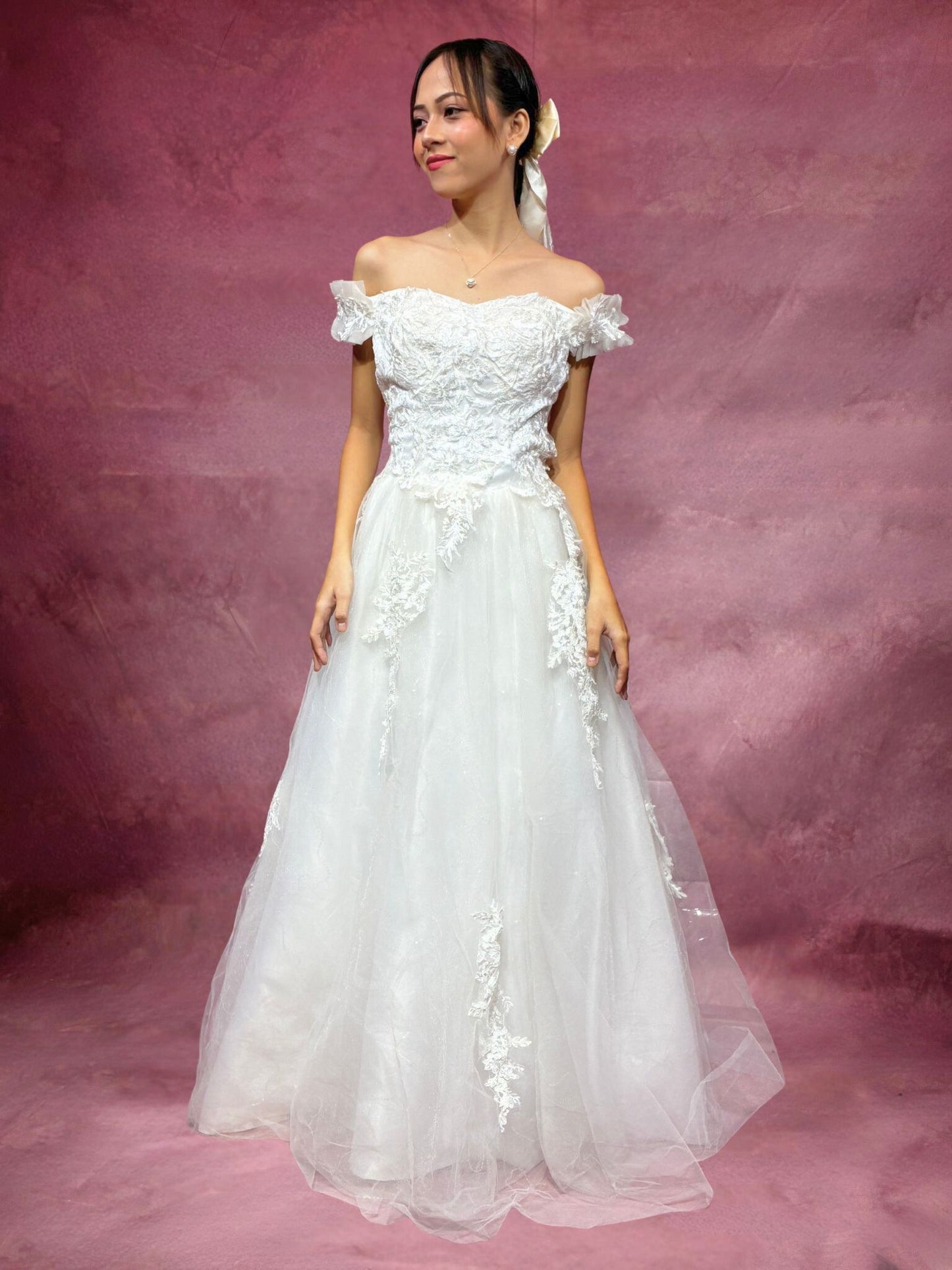 Kiara A-Line Wedding Dress - ReBridal Wedding Dress