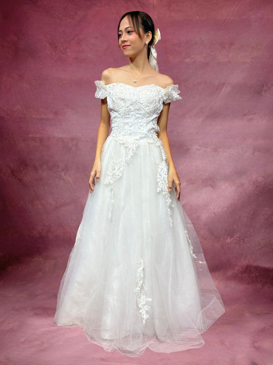 Kiara A-Line Wedding Dress - ReBridal Wedding Dress