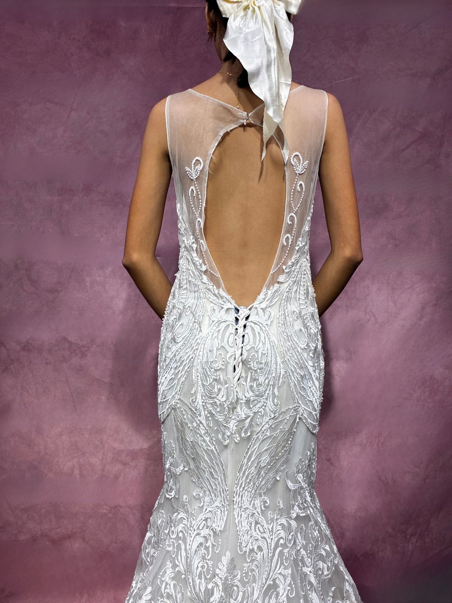 Noelle Fit & Flare Mermaid Wedding Dress