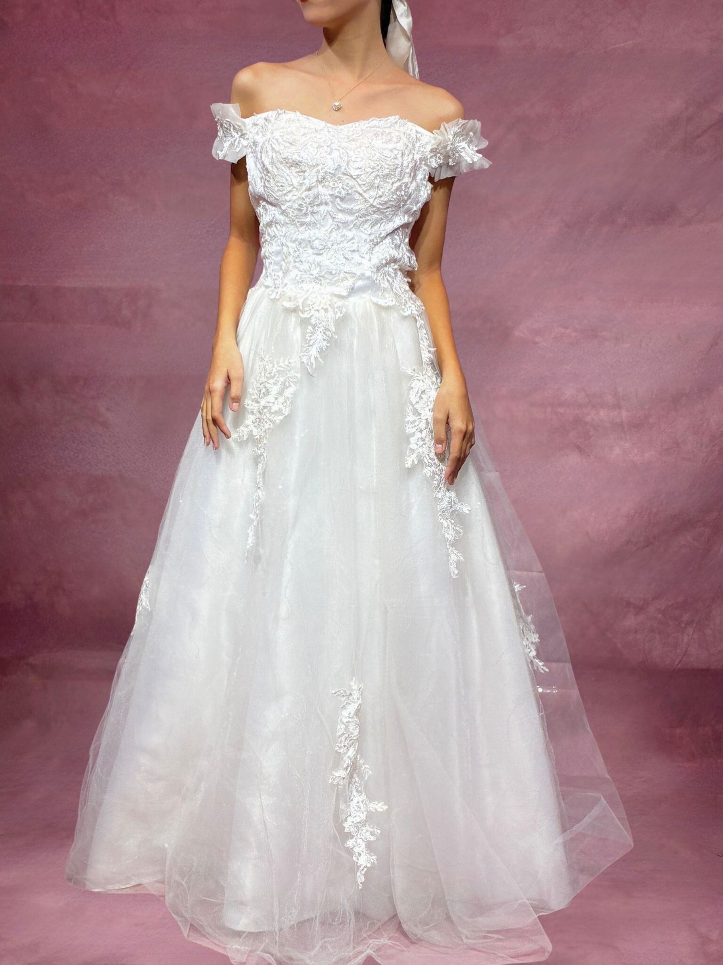 Kiara A-Line Wedding Dress - ReBridal Wedding Dress