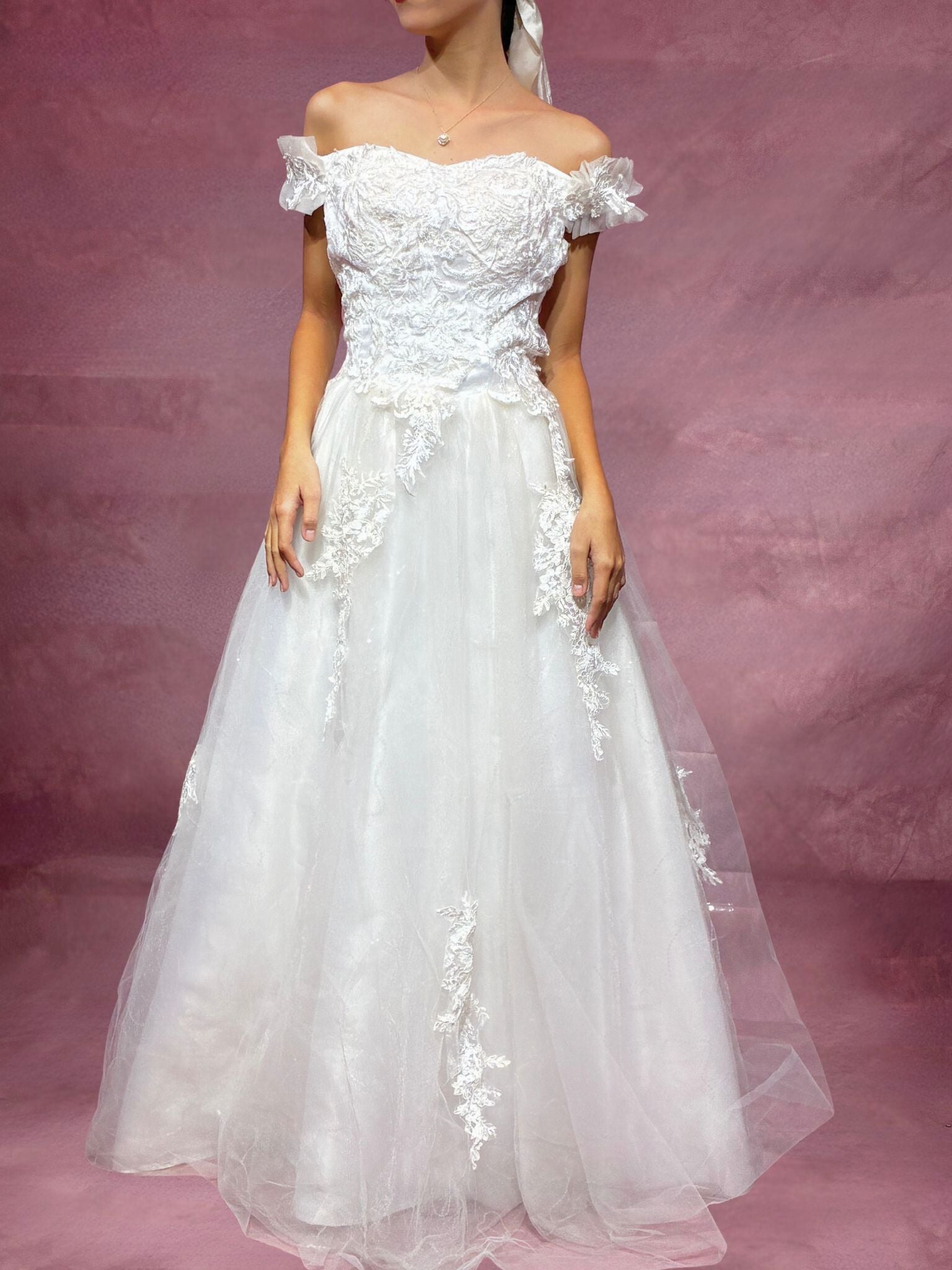 Kiara A-Line Wedding Dress - ReBridal Wedding Dress