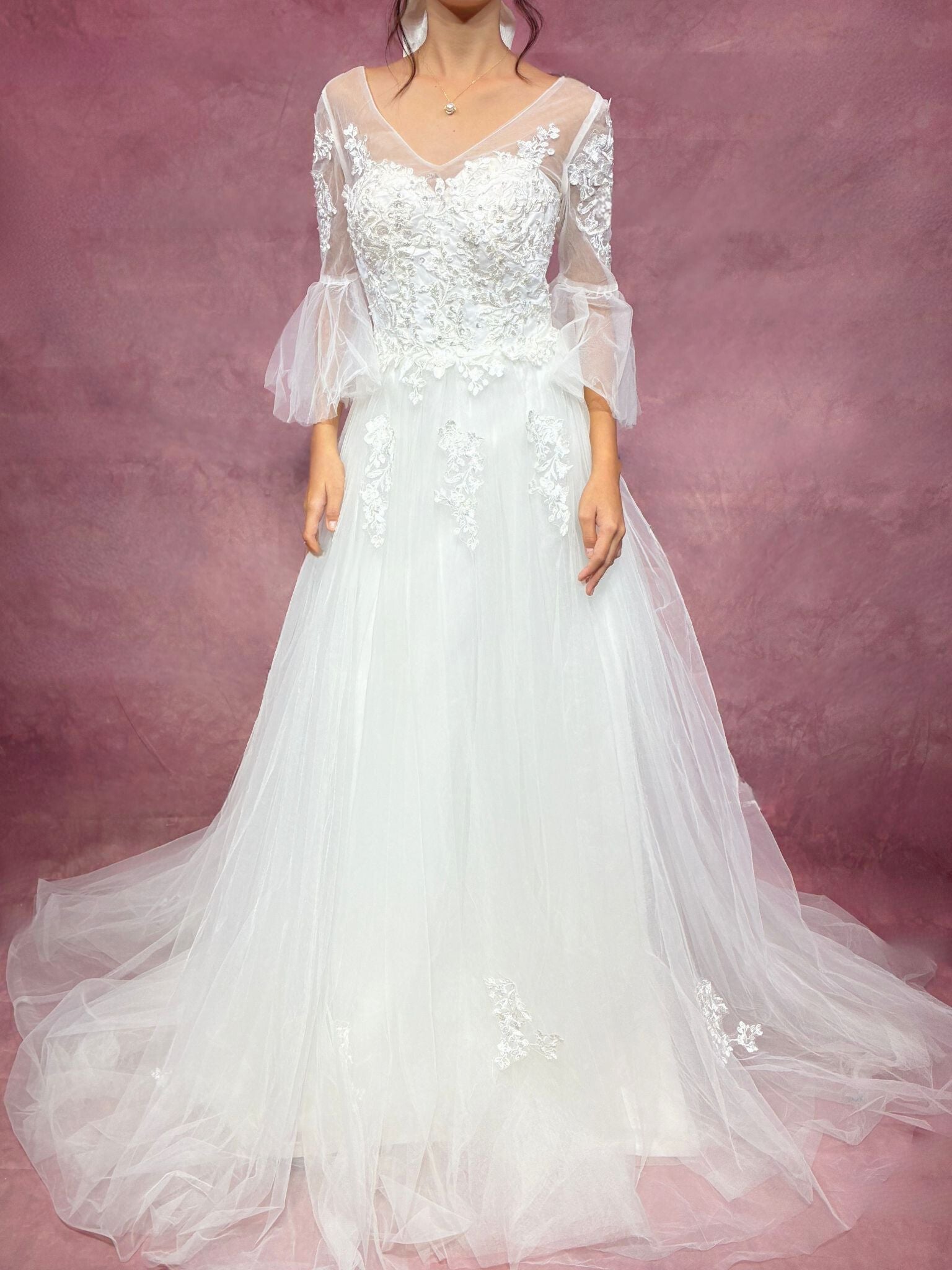 Harper A-Line Wedding Dress - ReBridal Wedding Dress