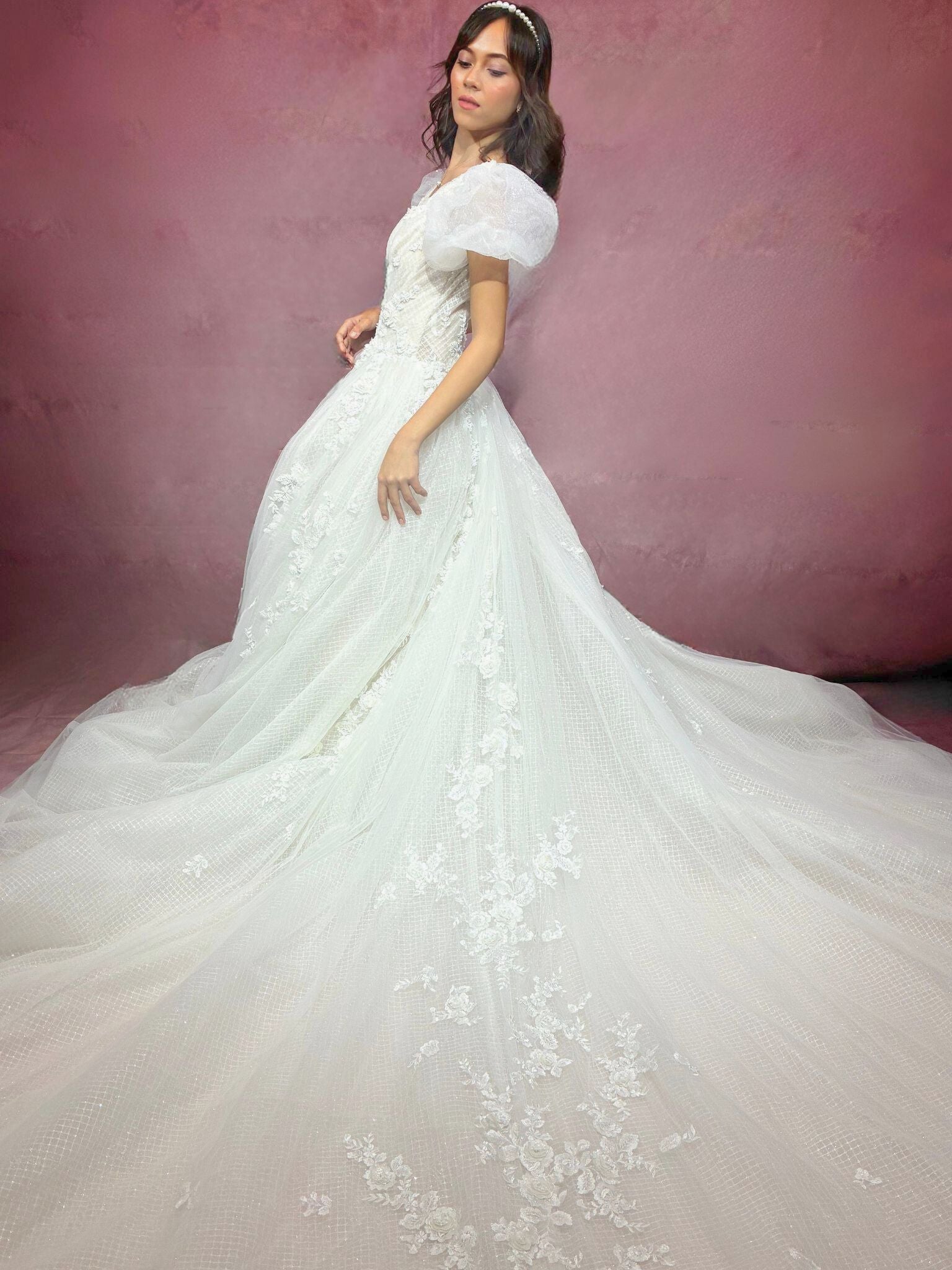 Celine A-Line Wedding Dress - ReBridal Wedding Dress