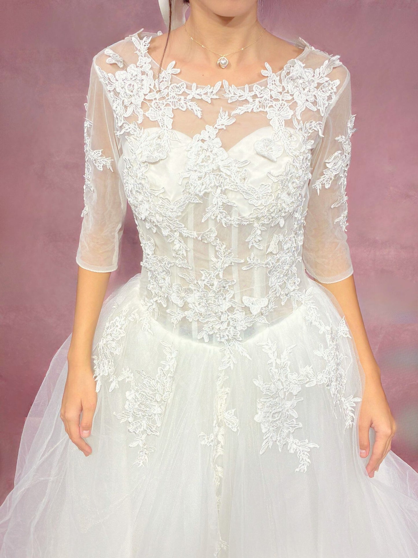 Coraline A-Line Wedding Dress - ReBridal Wedding Dress