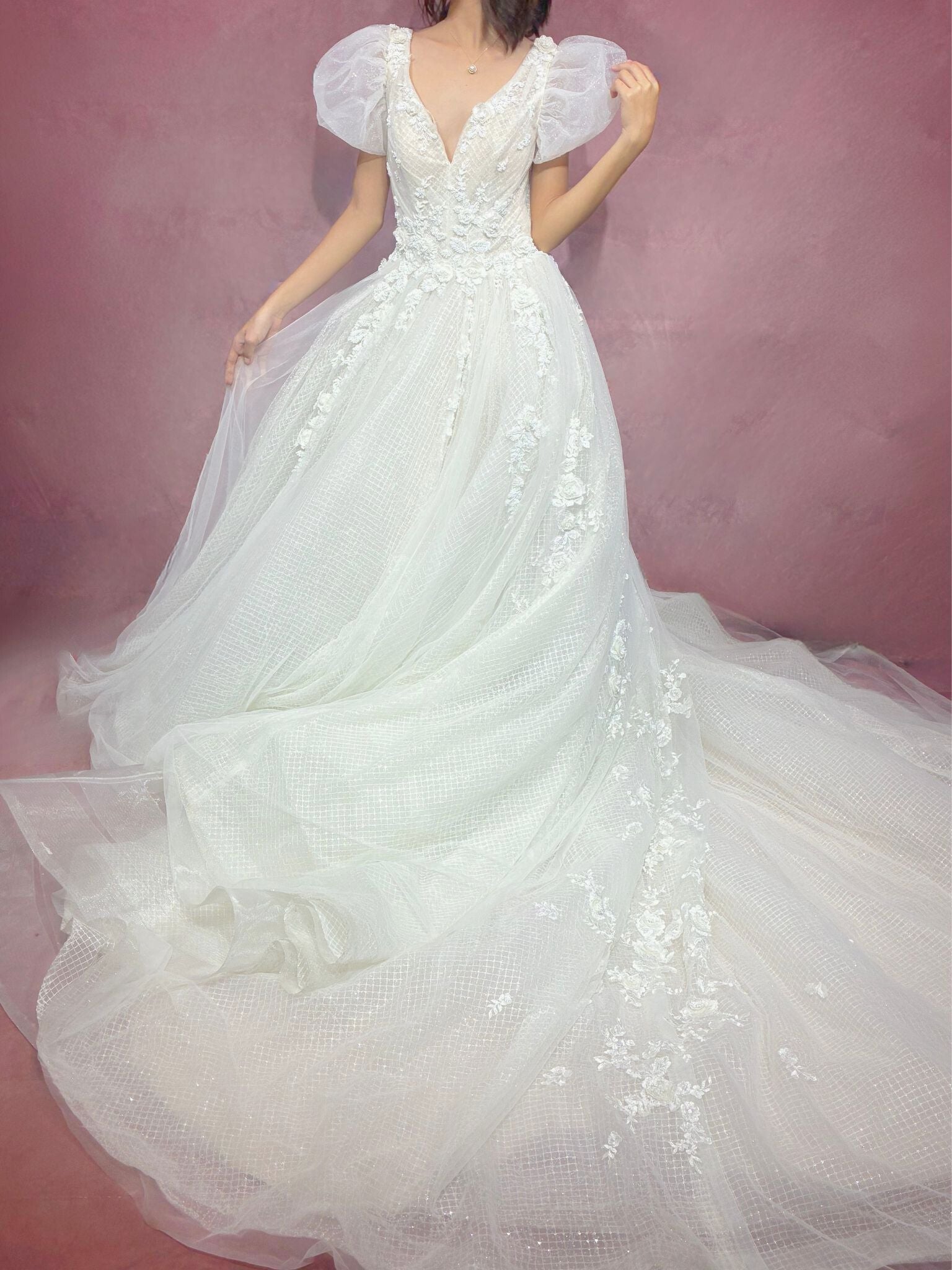Celine A-Line Wedding Dress - ReBridal Wedding Dress
