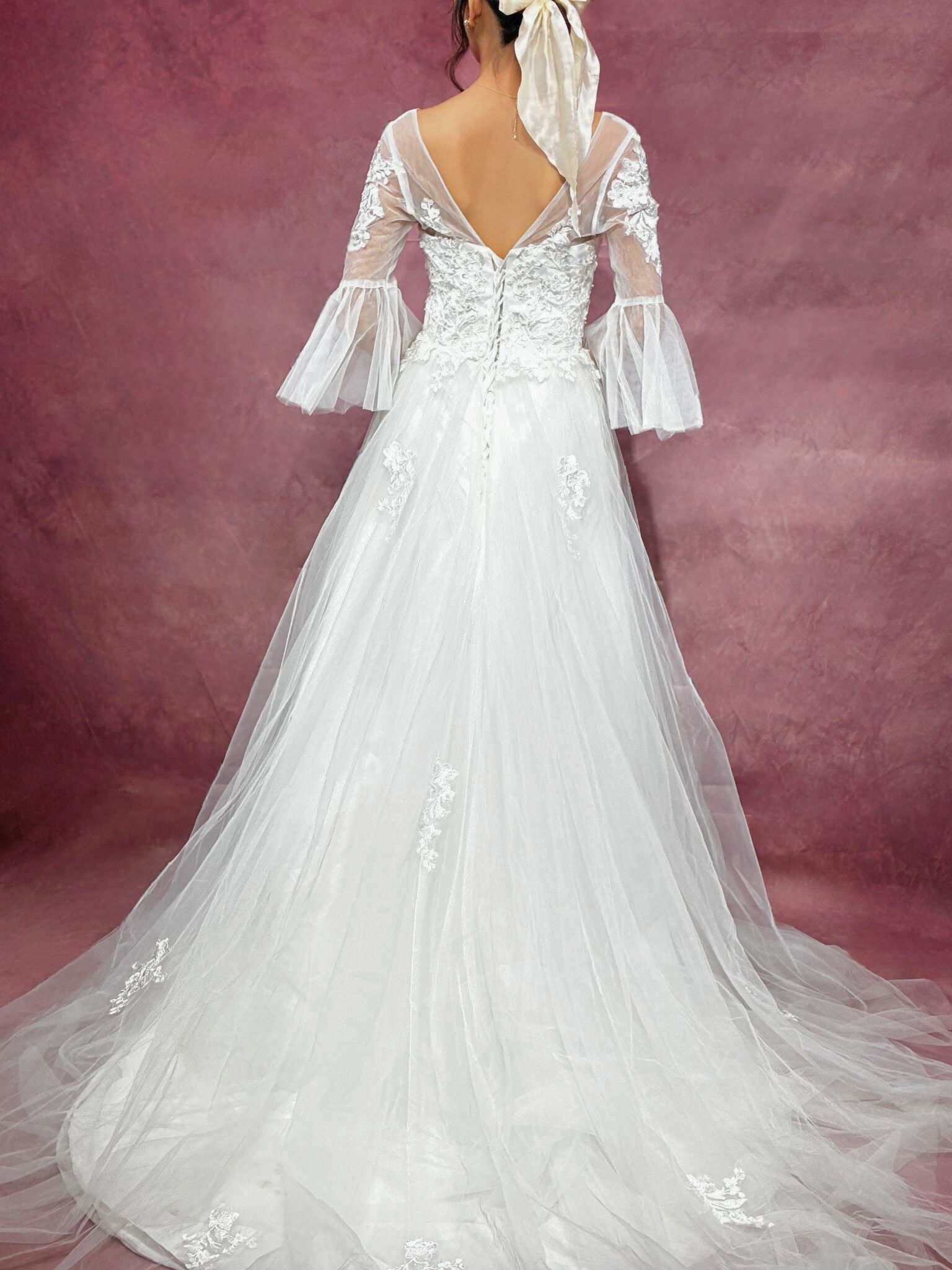 Harper A-Line Wedding Dress - ReBridal Wedding Dress