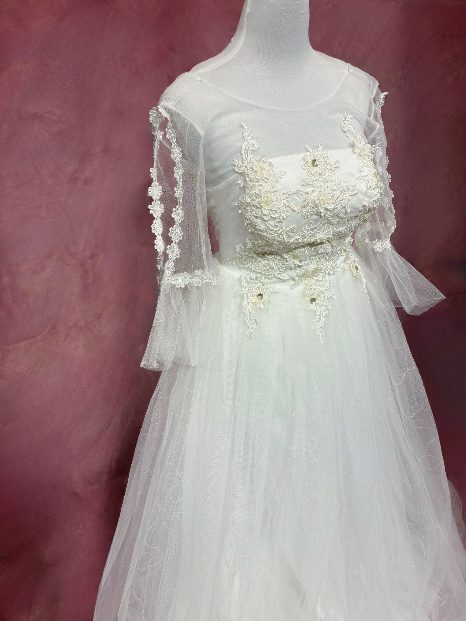 Isabella A-Line Wedding Dress - ReBridal Wedding Dress