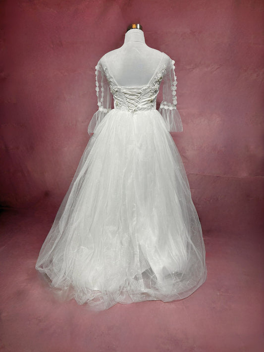 Isabella A-Line Wedding Dress - ReBridal Wedding Dress