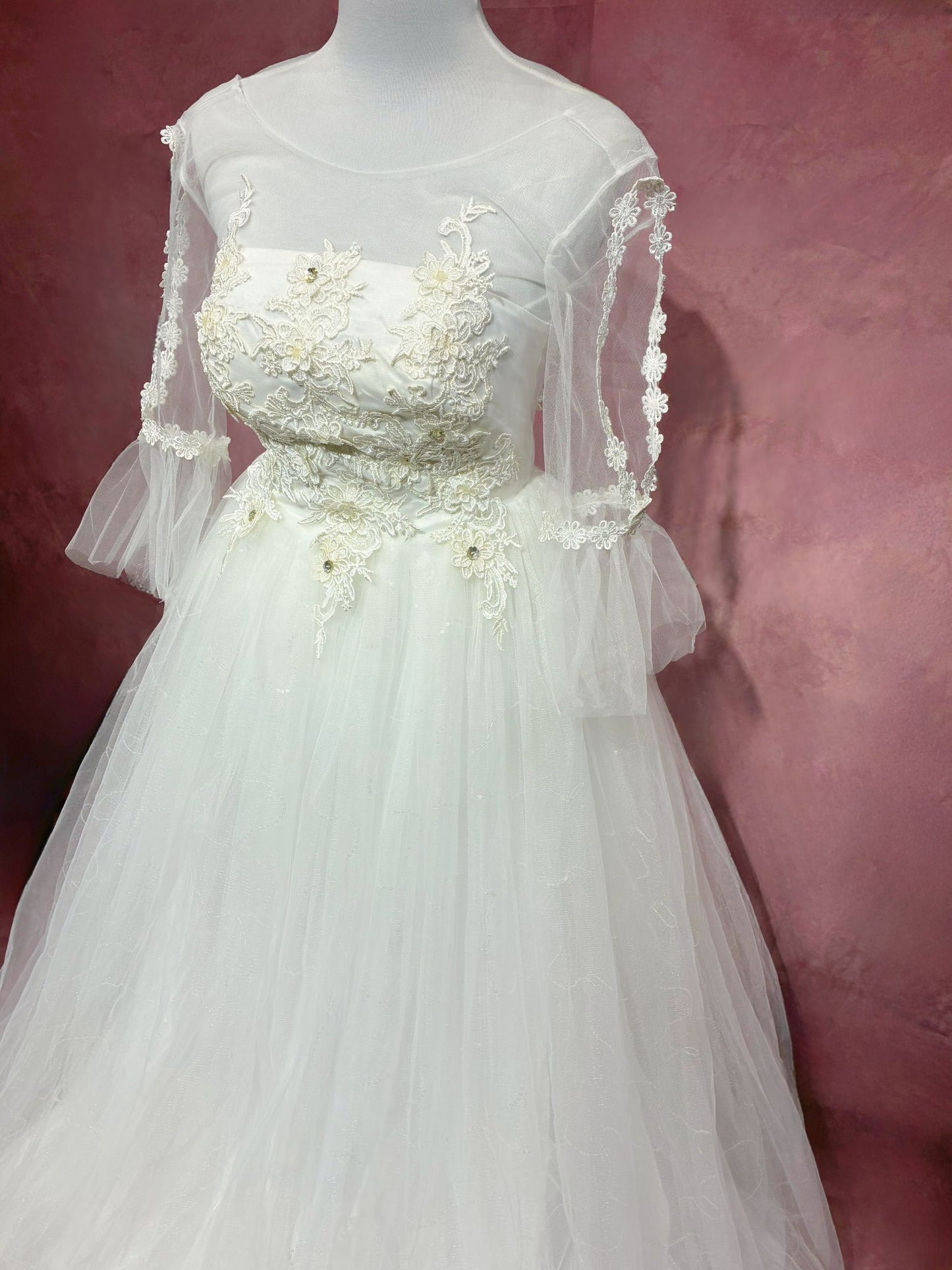 Isabella A-Line Wedding Dress - ReBridal Wedding Dress