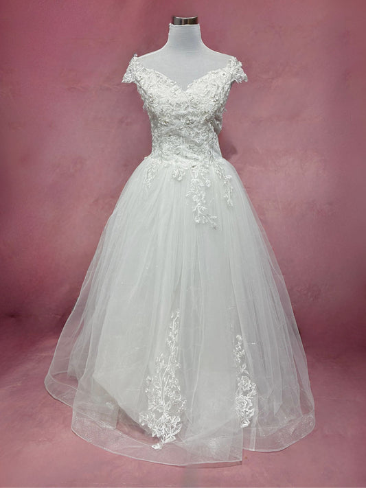 Karena A-Line Wedding Dress - ReBridal Wedding Dress