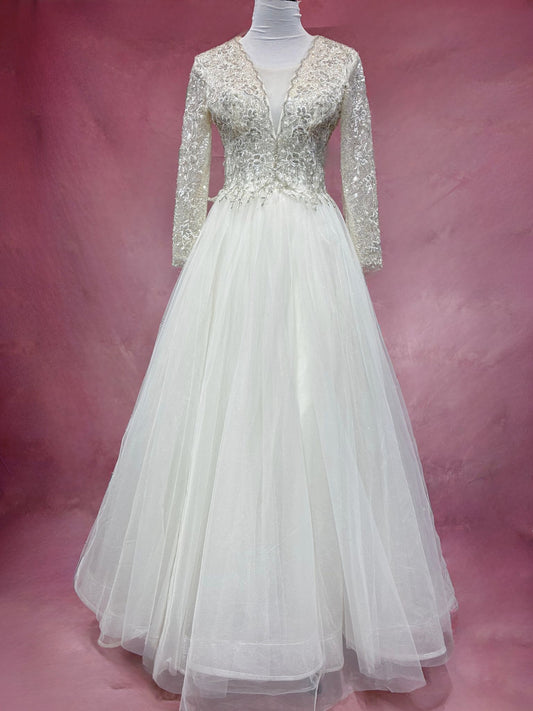 Odette A-Line Wedding Dress - ReBridal Wedding Dress