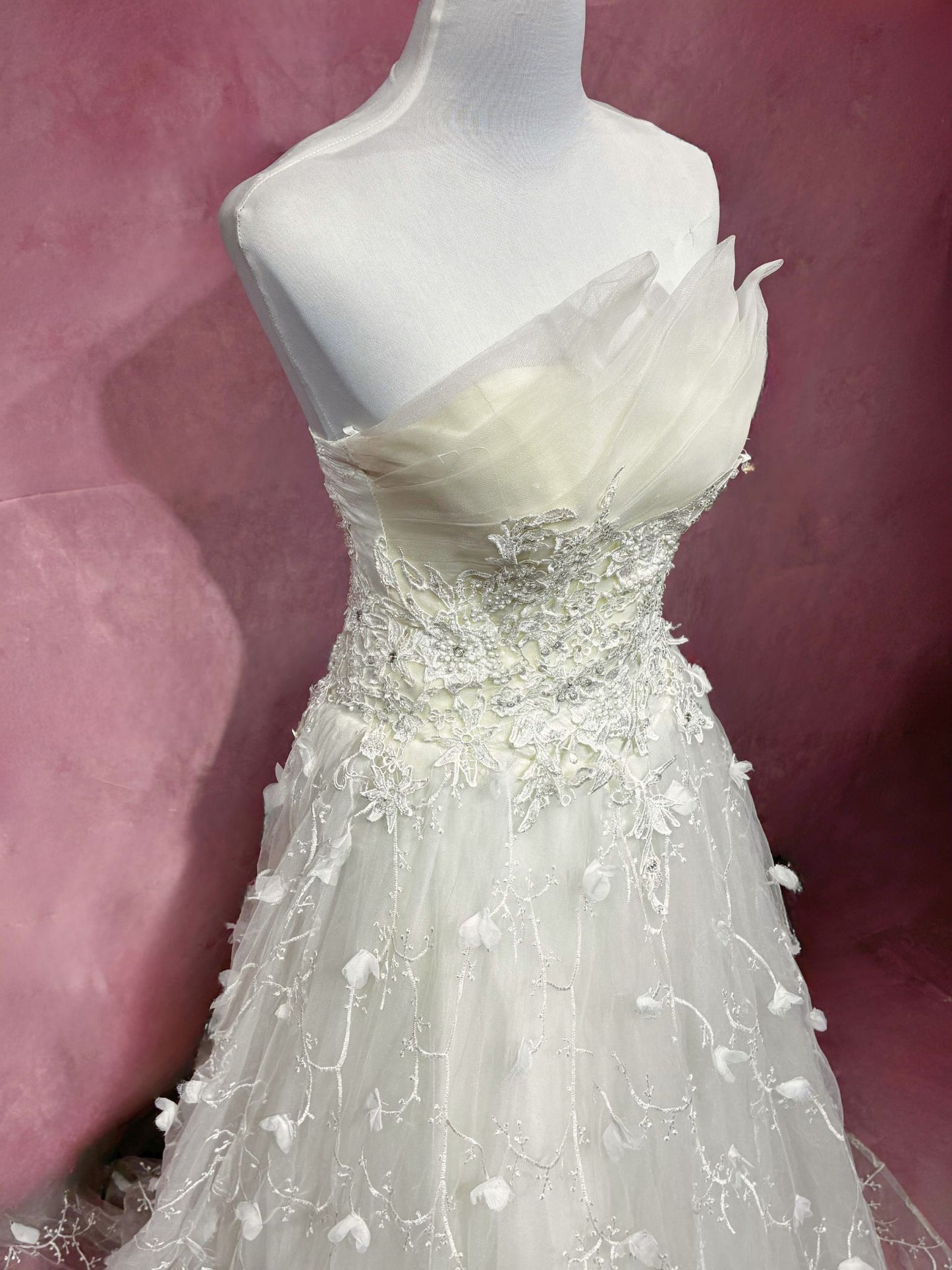 Olympia A-Line Wedding Dress - ReBridal Wedding Dress