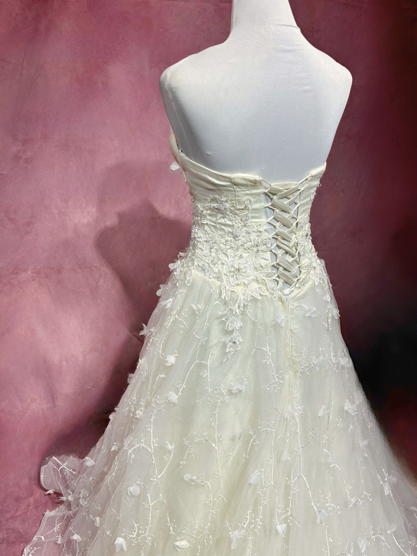 Olympia A-Line Wedding Dress - ReBridal Wedding Dress