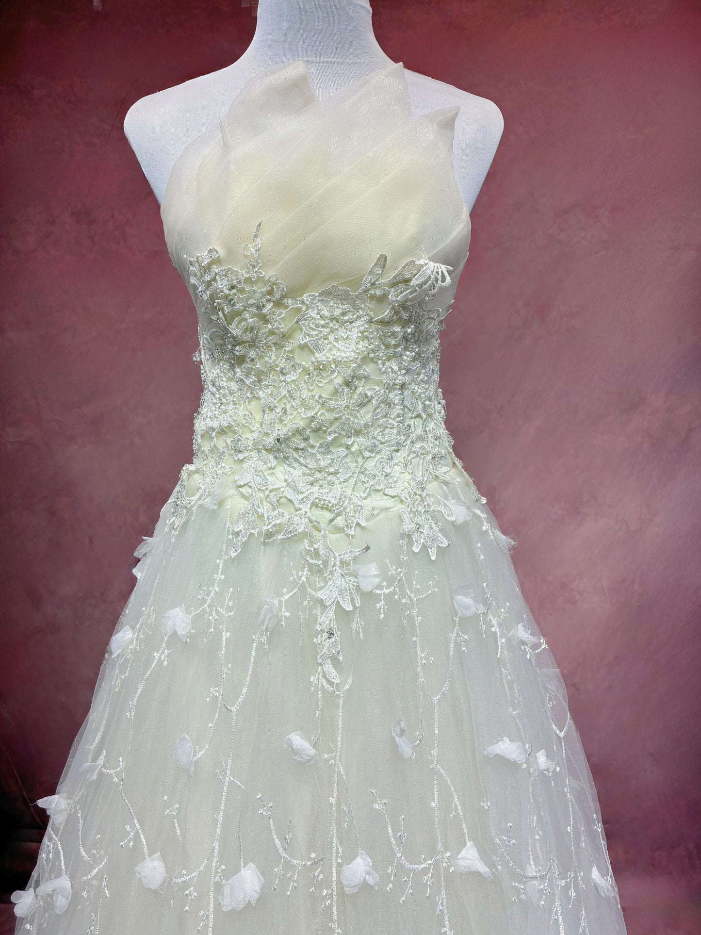 Olympia A-Line Wedding Dress - ReBridal Wedding Dress