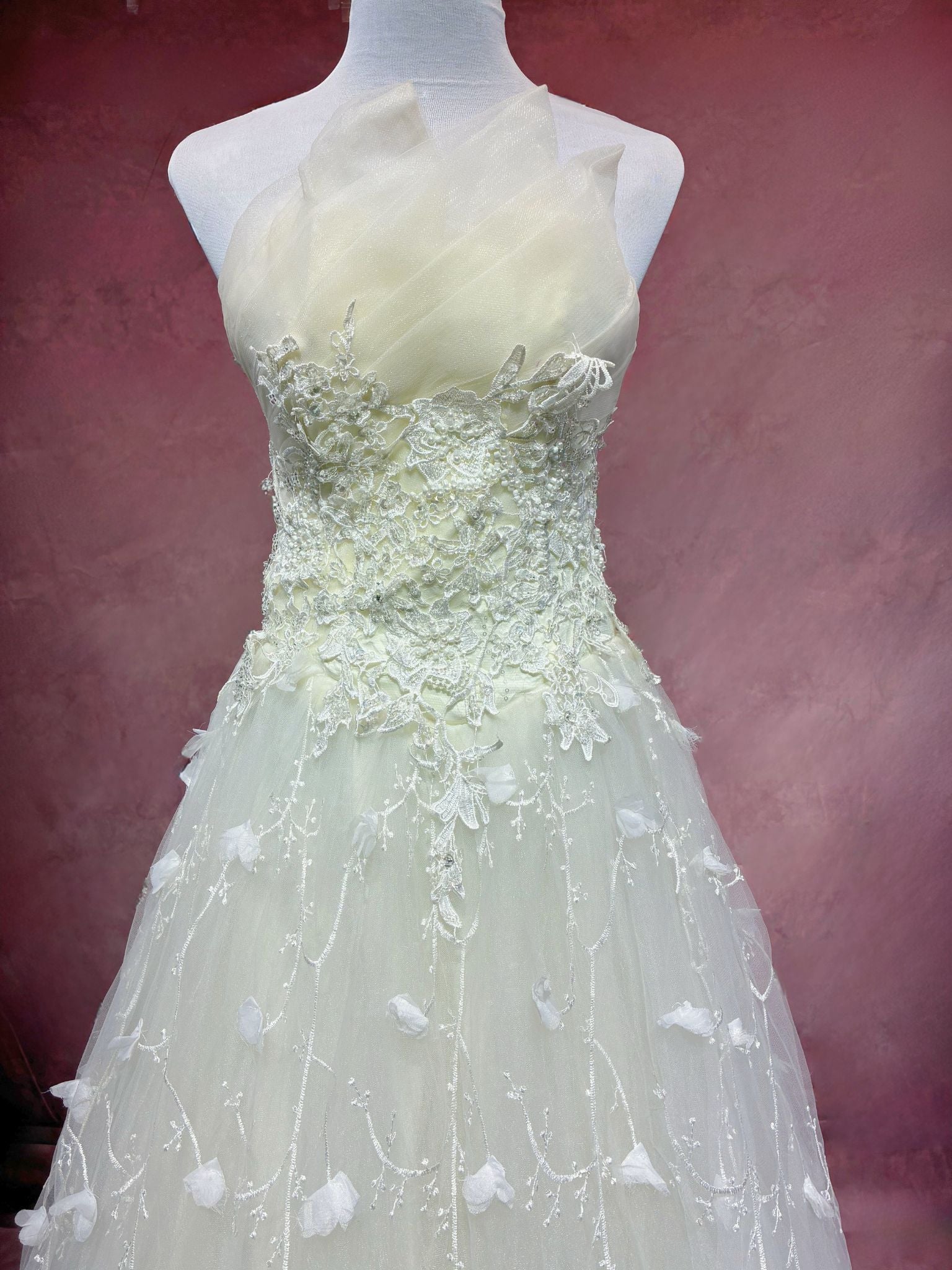 Olympia A-Line Wedding Dress - ReBridal Wedding Dress