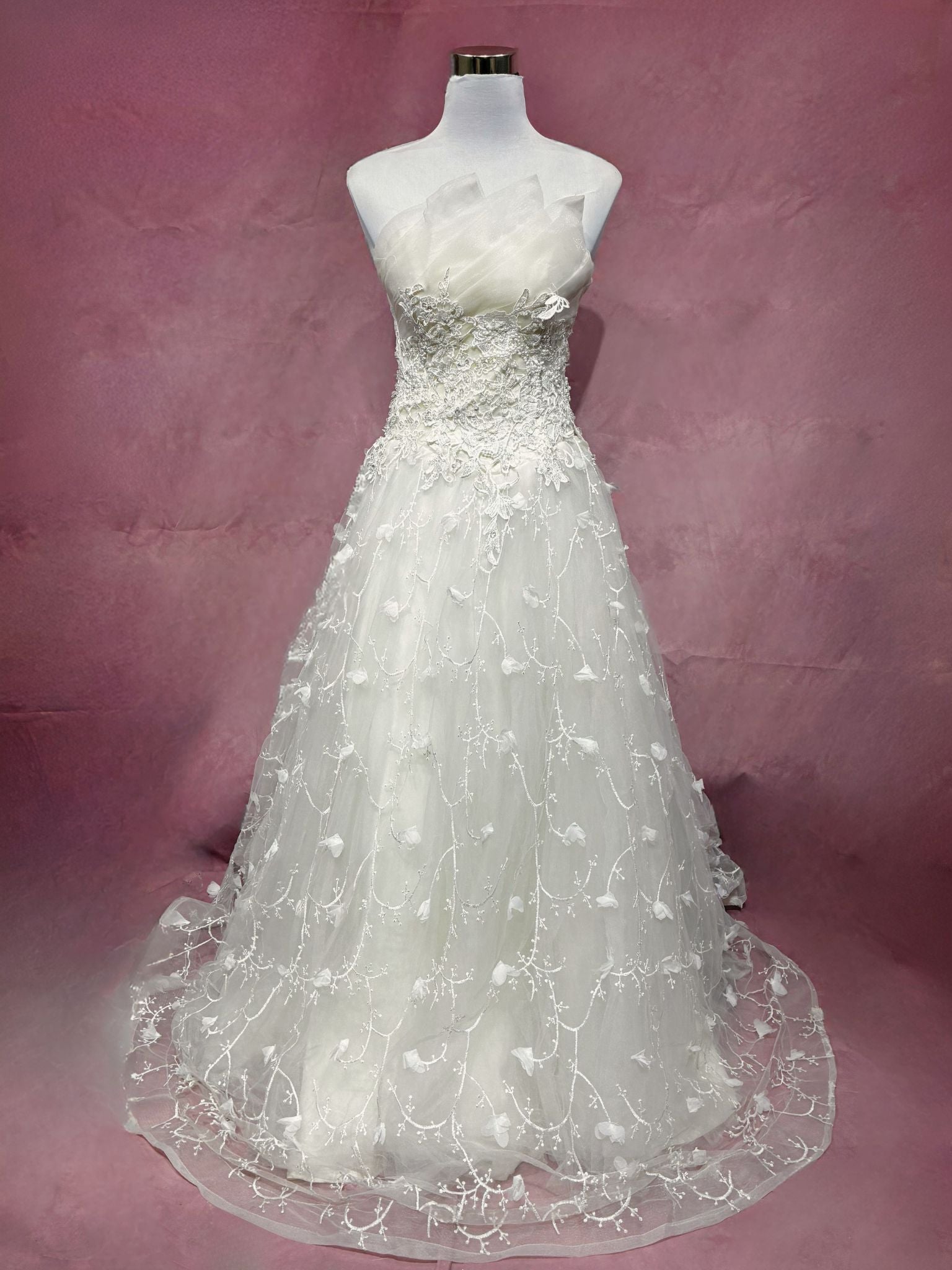 Olympia A-Line Wedding Dress - ReBridal Wedding Dress