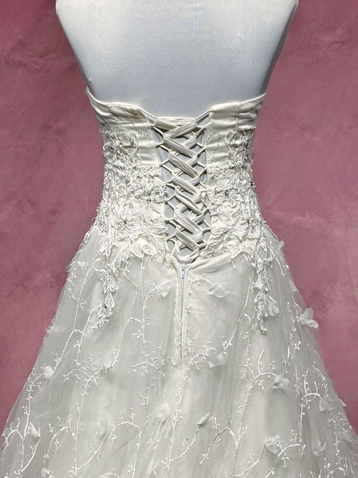 Olympia A-Line Wedding Dress - ReBridal Wedding Dress