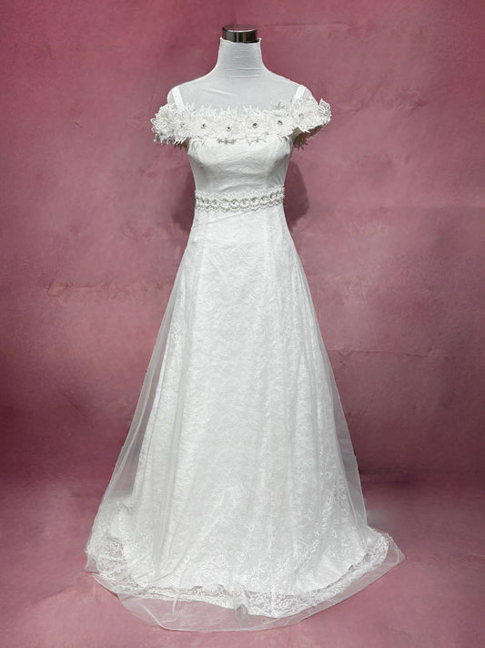 Paloma A-Line Wedding Dress - ReBridal Wedding Dress