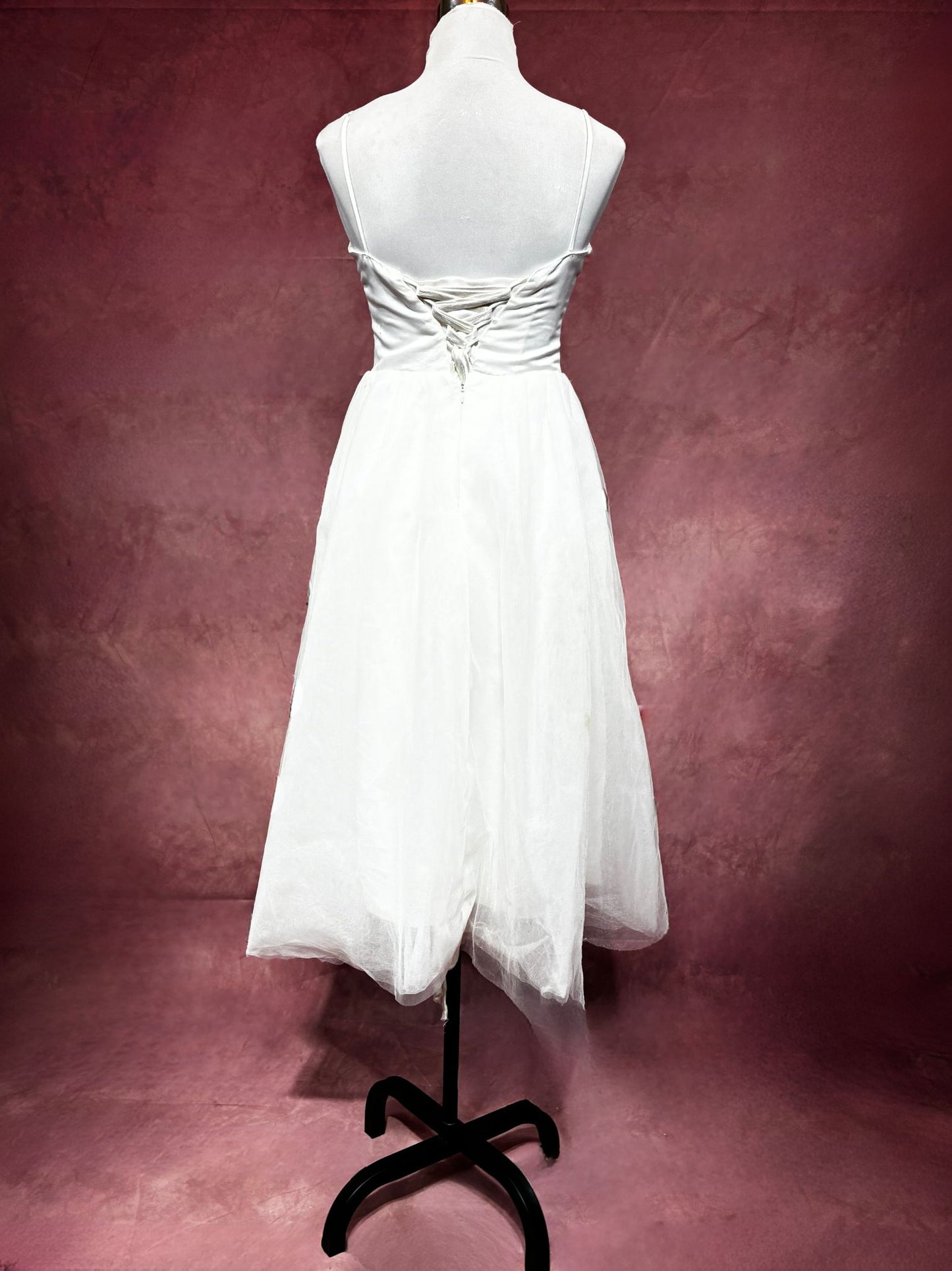 Priscilla Midi A-Line Wedding Dress - ReBridal Wedding Dress