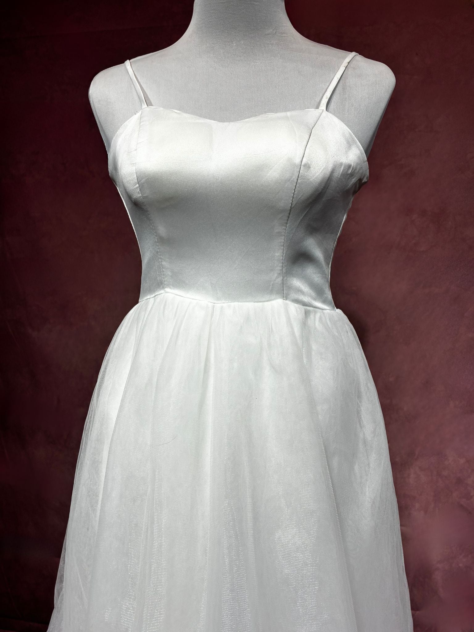 Priscilla Midi A-Line Wedding Dress - ReBridal Wedding Dress