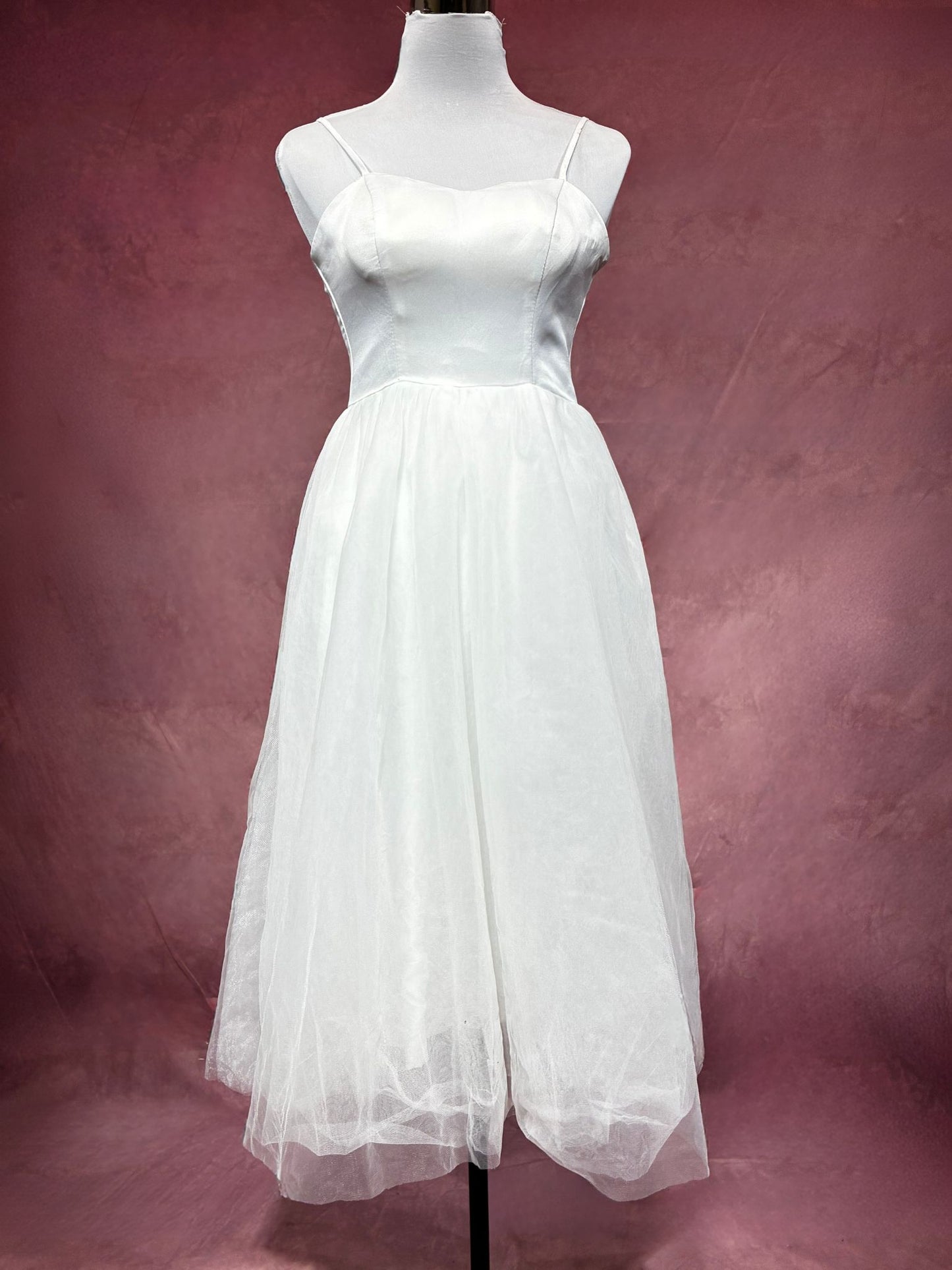 Priscilla Midi A-Line Wedding Dress - ReBridal Wedding Dress