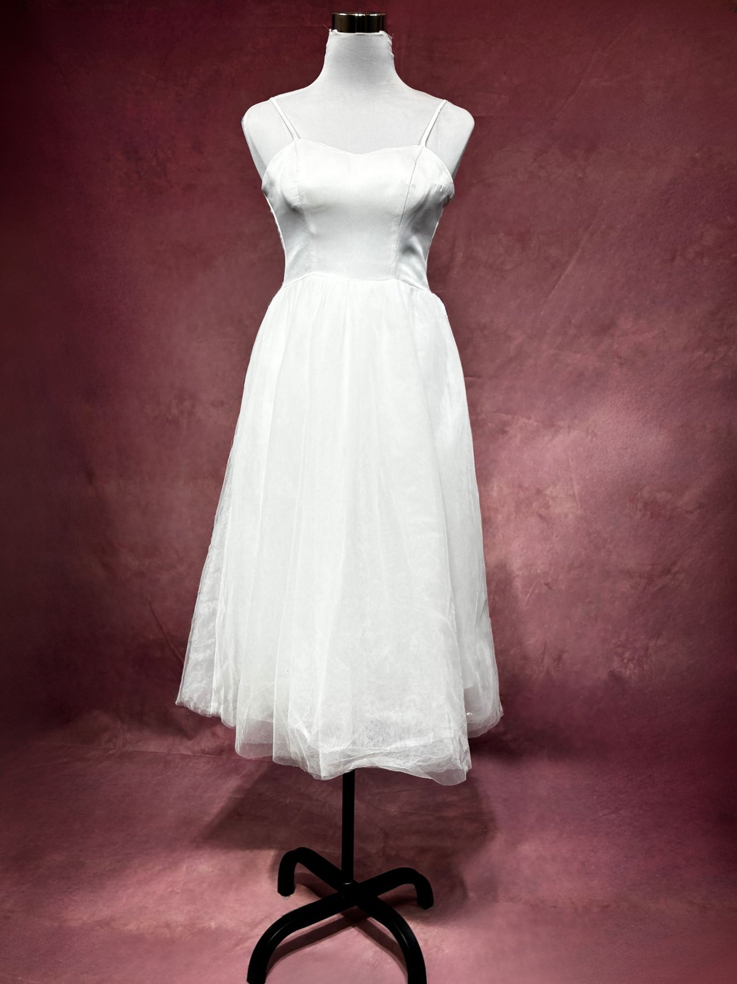 Priscilla Midi A-Line Wedding Dress - ReBridal Wedding Dress