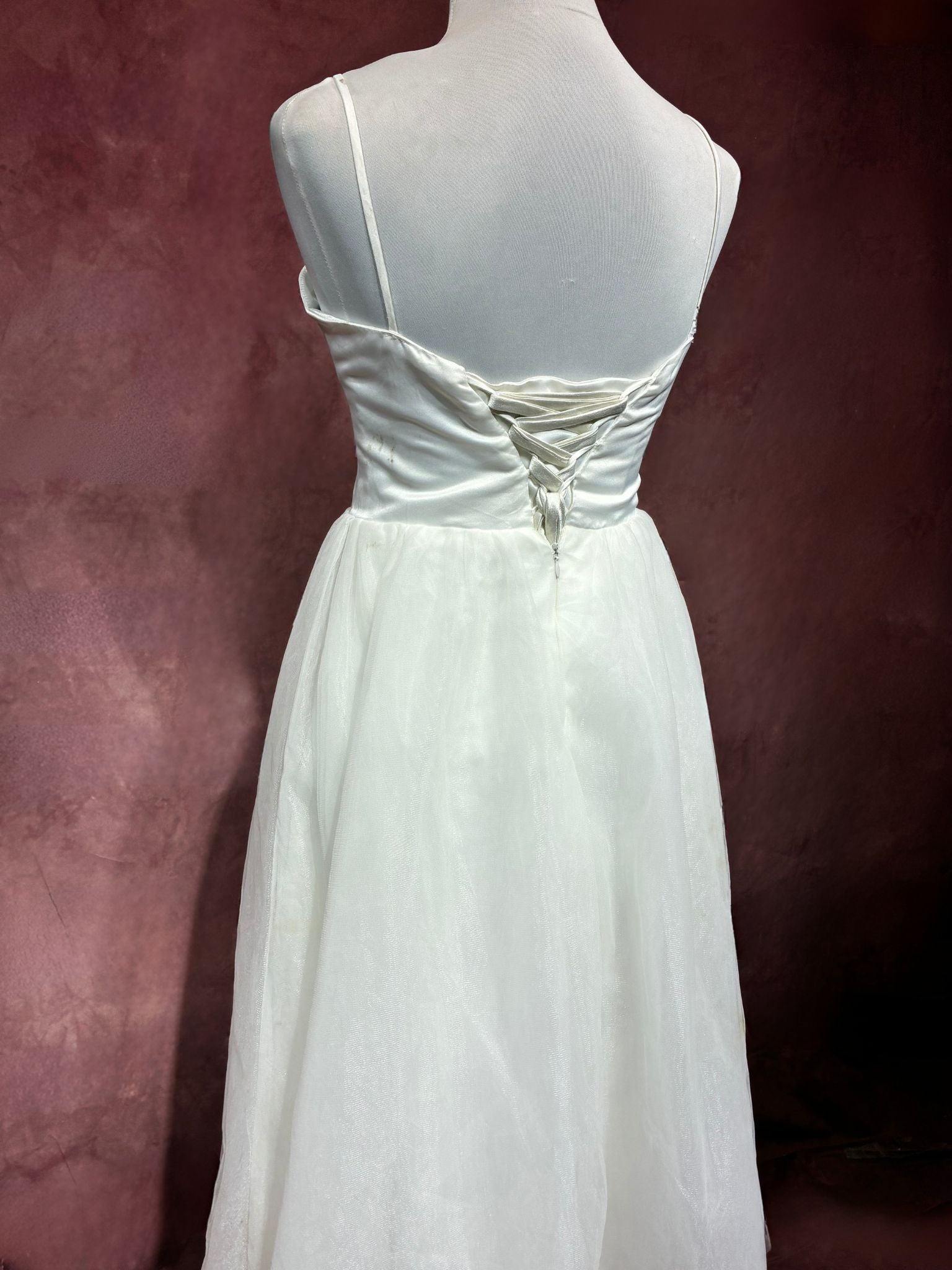 Priscilla Midi A-Line Wedding Dress - ReBridal Wedding Dress