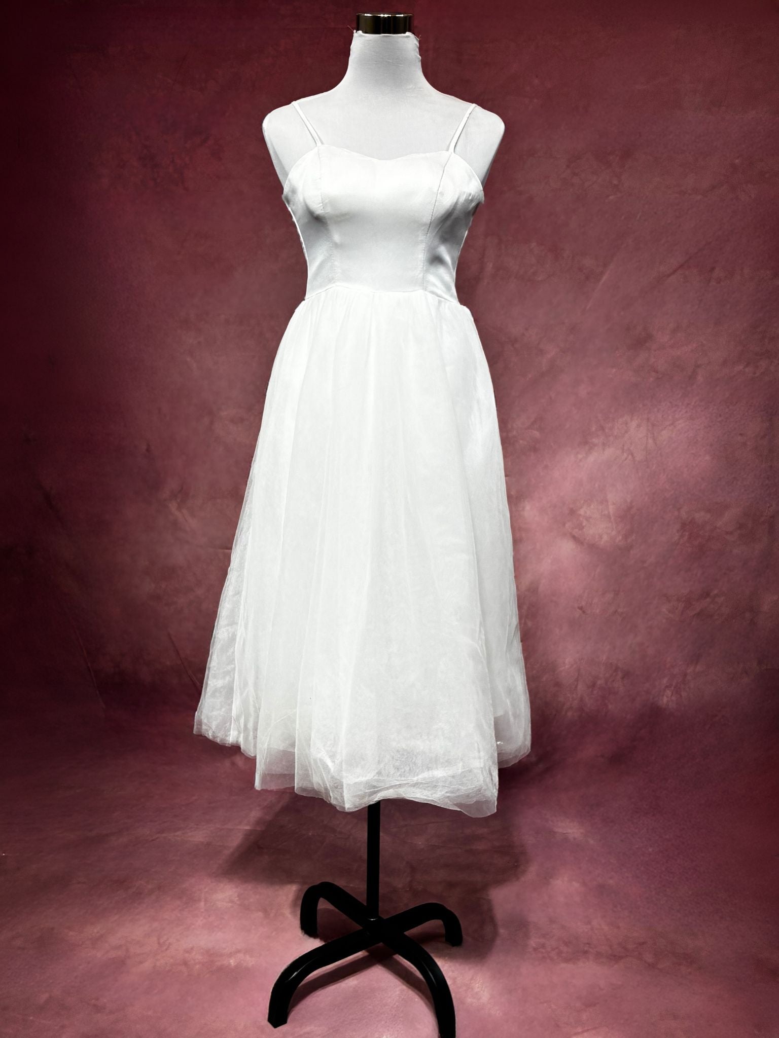 Priscilla Midi A-Line Wedding Dress - ReBridal Wedding Dress