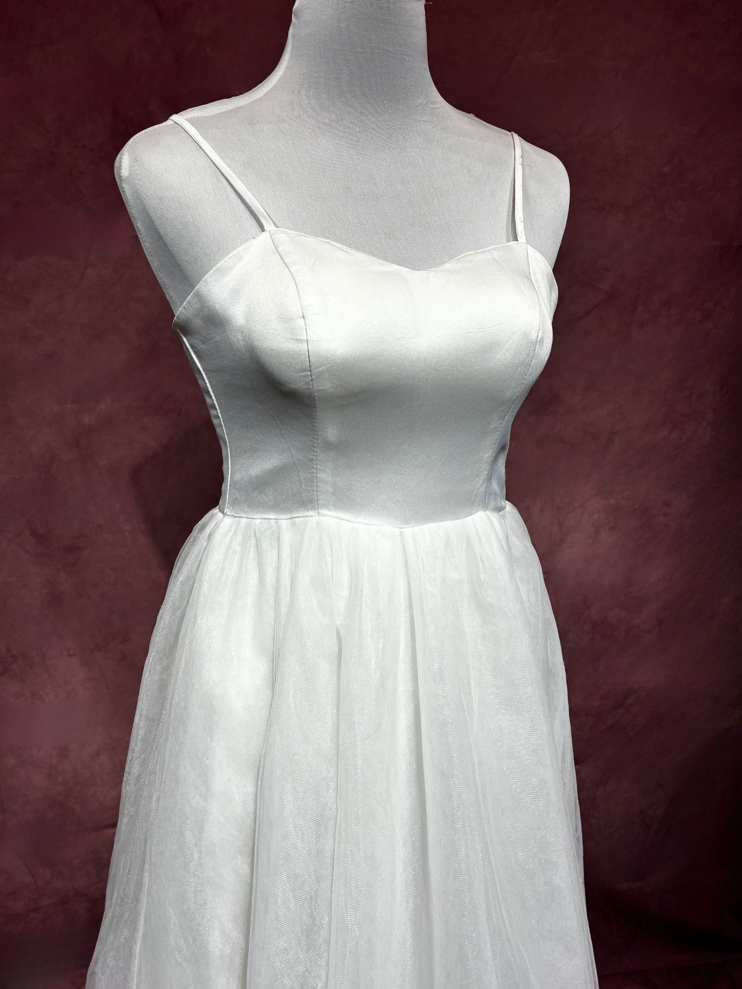 Priscilla Midi A-Line Wedding Dress - ReBridal Wedding Dress