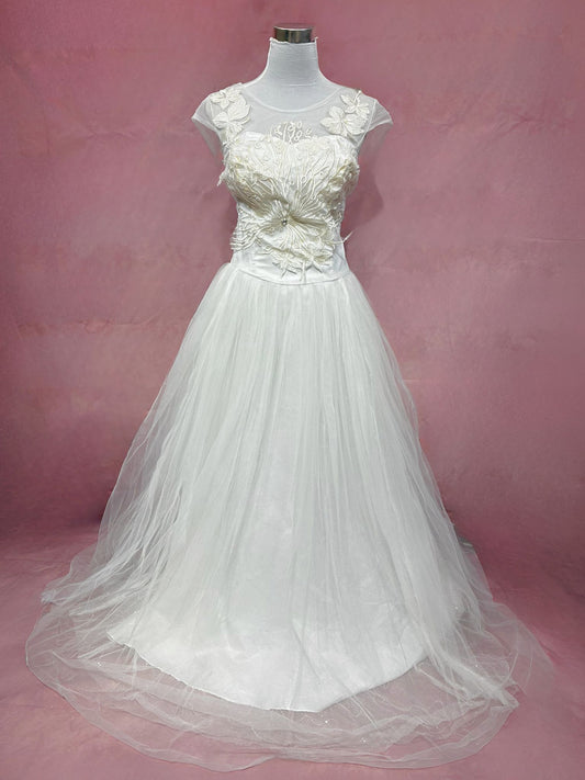 Qiara A-Line Wedding Dress - ReBridal Wedding Dress