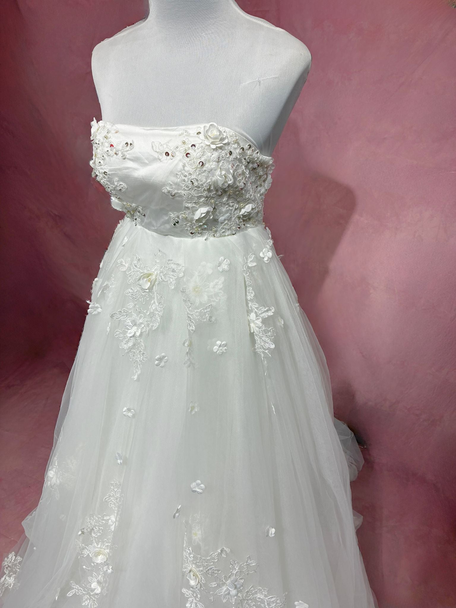 Quincy A-Line Wedding Dress - ReBridal Wedding Dress