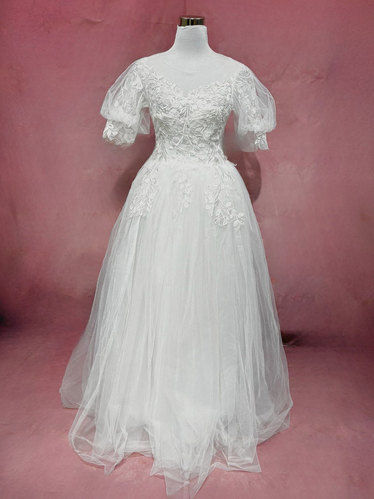 Rhea A-Line Wedding Dress - ReBridal Wedding Dress