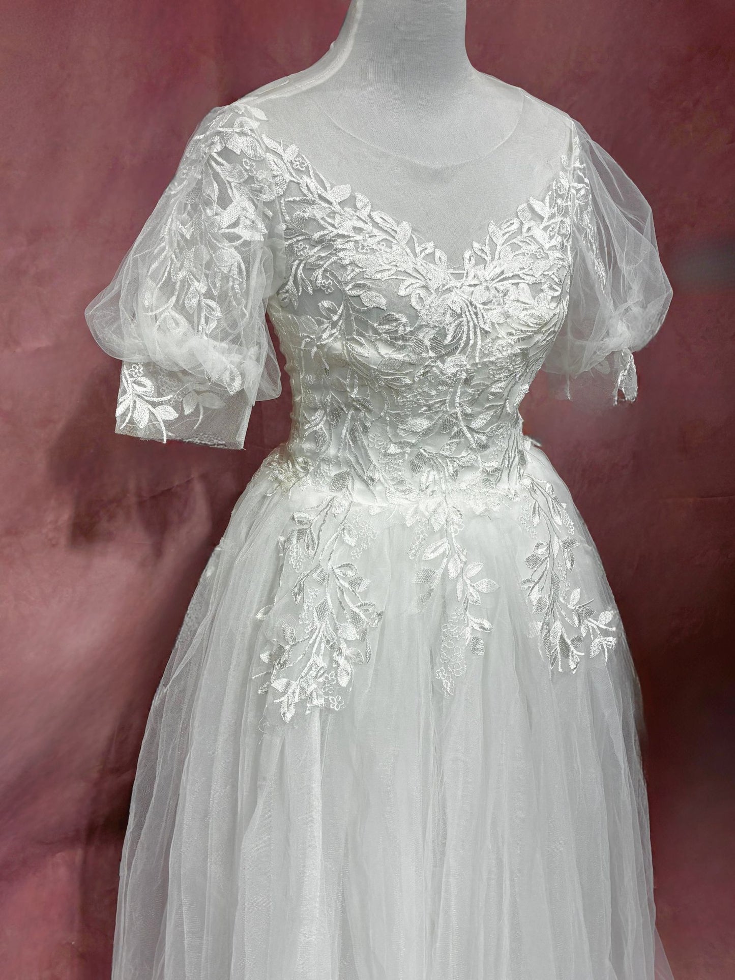 Rhea A-Line Wedding Dress - ReBridal Wedding Dress